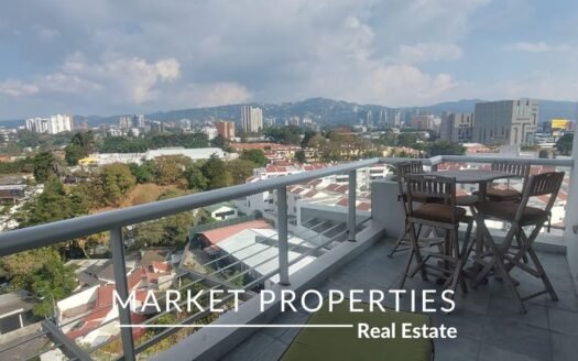 Apartamento en venta Atrium zona 10 con vista al sur
