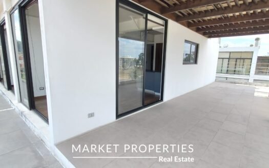 Apartamento en alquiler Shift Cayala zona 16 con amplia terraza